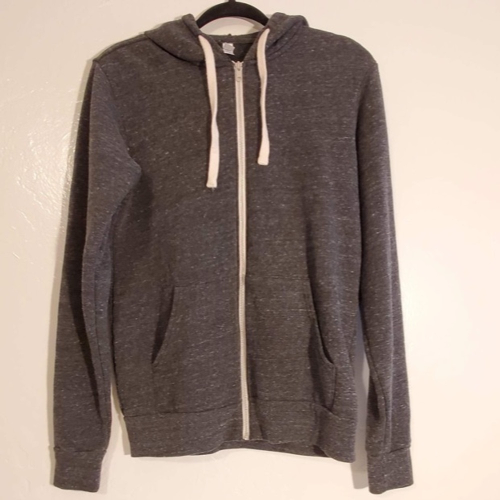 Grey Zip Up Hoodie